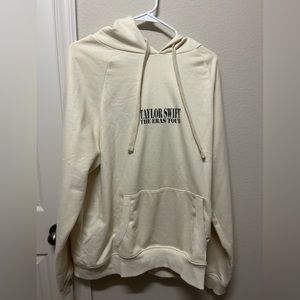 cream taylor swift eras tour hoodie size medium